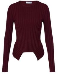 Stella McCartney - Ribbed-Knit Cotton Top - Lyst