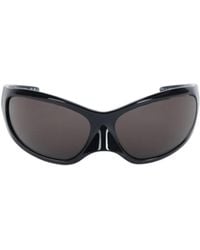 Balenciaga - Plastic Frame Sunglasses - Lyst