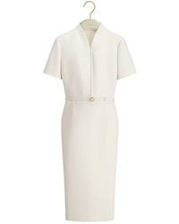 Dior - Mid-Length Belted Dress - Lyst