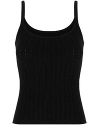 Iceberg - Ribbed Tank Top - Lyst