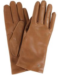 Max Mara - Logo-Plaque Gloves - Lyst