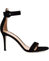 Gianvito Rossi - Simple High-Heeled Sandals - Lyst