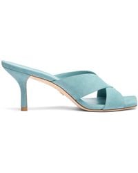 Stuart Weitzman - Carmen 75 Heeled Slides - Lyst