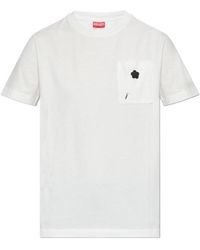 KENZO - Boke Flower Embroidered Loose T-Shirt - Lyst