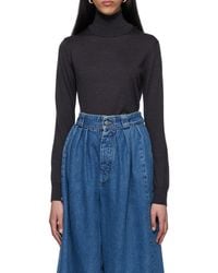 Maison Margiela - Work-In-Progress Roll-Neck Jumper - Lyst
