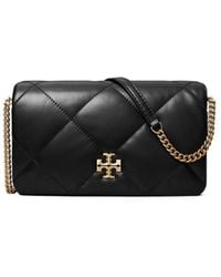 Tory Burch - Kira Diamond Quilt Chain Wallet - Lyst