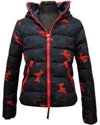 Hydrogen - Hoded Camouflage Down Jacket - Lyst