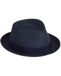 Borsalino - Logo Hat - Lyst
