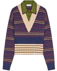 Dries Van Noten - V-Neck Wool Sweater - Lyst