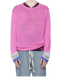 Edward Cuming - Limp Wrist Crew Neck Knit Sweater - Lyst
