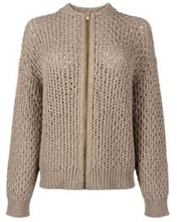Fabiana Filippi - Sequined Bomber Jacket - Lyst