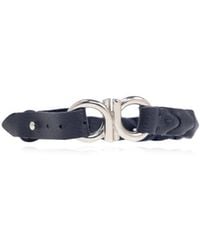 Ferragamo - Ferragamo Gancini Braided Bracelet - Lyst