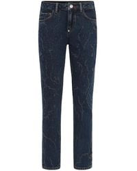 Philipp Plein - Logo Detail Jeans - Lyst