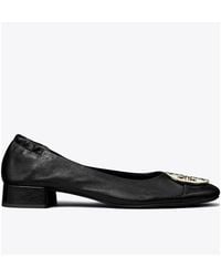 Tory Burch - Claire Cap-Toe Ballet Shoes - Lyst