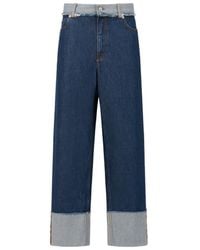 Marni - Denim Inside-Out Jeans - Lyst