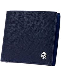 dunhill - Logo Double Fold Wallet - Lyst