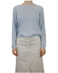 iBlues - Crew Neck Long Sleeve Sweater - Lyst