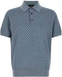 Brioni - Short-Sleeved Polo Shirt - Lyst