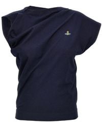 Vivienne Westwood - Asymmetric Short-Sleeved T-Shirt - Lyst