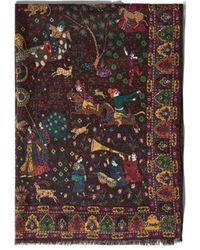 Drake's - Printed Scarf - Lyst