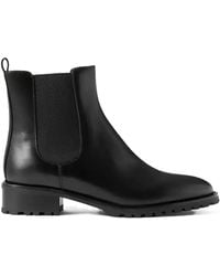 Manolo Blahnik - Leather Chelsea Boots - Lyst
