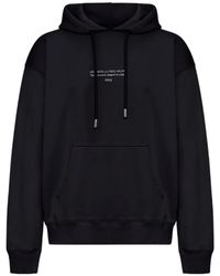 Off-White c/o Virgil Abloh - Printed Hooded Sweater - Lyst