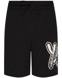 Y-3 - High-Waist Knitted Shorts - Lyst