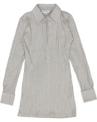 The Attico - The Embellished Long-Sleeved Dress - Lyst