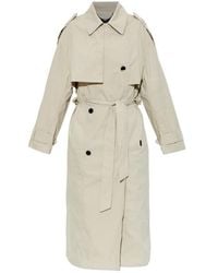 AllSaints - Collared Long-Sleeved Coat - Lyst