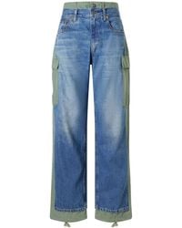 Junya Watanabe - Mid-Rise Straight-Leg Jeans - Lyst