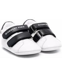 Givenchy - Logo-Print Leather Sneakers - Lyst