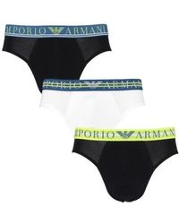 Emporio Armani - Logo Underwear Three-Piece Set - Lyst