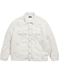 Balenciaga - Giacca Imbottita Da Uomo - Lyst
