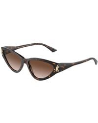 Jimmy Choo - Eyewear Triangle Frame Sunglasses - Lyst