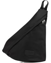 MM6 by Maison Margiela - Logo-Patch Zipped Triangular Shoulder Bag - Lyst