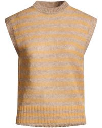 Brunello Cucinelli - Sand Sweater Mohair Wool, Polyamide, Wool, Viscose, Metallic Polyester - Lyst