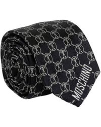 Moschino - Pointed Logo Tie - Lyst