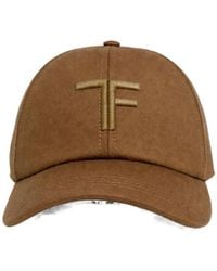 Tom Ford - Tf Embroidered Logo Baseball Cap - Lyst