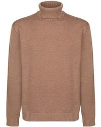 Incotex - Zanone High Neck Ribbed Jumper - Lyst