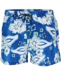 Paul Smith - Riso Floral Swim Shorts - Lyst