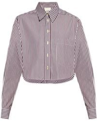 Isabel Marant - Fleora Cropped Shirt - Lyst