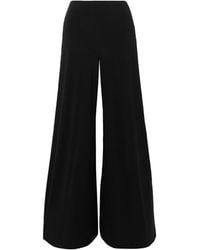 Norma Kamali - Elephant Stretch-Jersey Wide-Leg Pants - Lyst