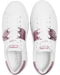 Versace - Logo Low-Top Trainers - Lyst