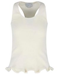 Stella McCartney - Cotton Tank Top - Lyst