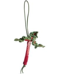 JW Anderson - Hand-Crocheted Rhubarb Charm - Lyst
