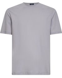 Herno - Short-Sleeved Crewneck T-Shirt - Lyst