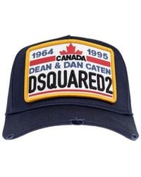 DSquared² - Logo Patch Baseball Cap - Lyst