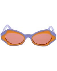 Marni - Geometric Frame Sunglasses - Lyst