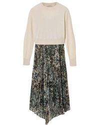 AllSaints - Anni 2-In-1 Dress - Lyst