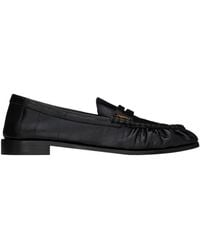 Saint Laurent - Le Loafer Supple Penny Loafers - Lyst